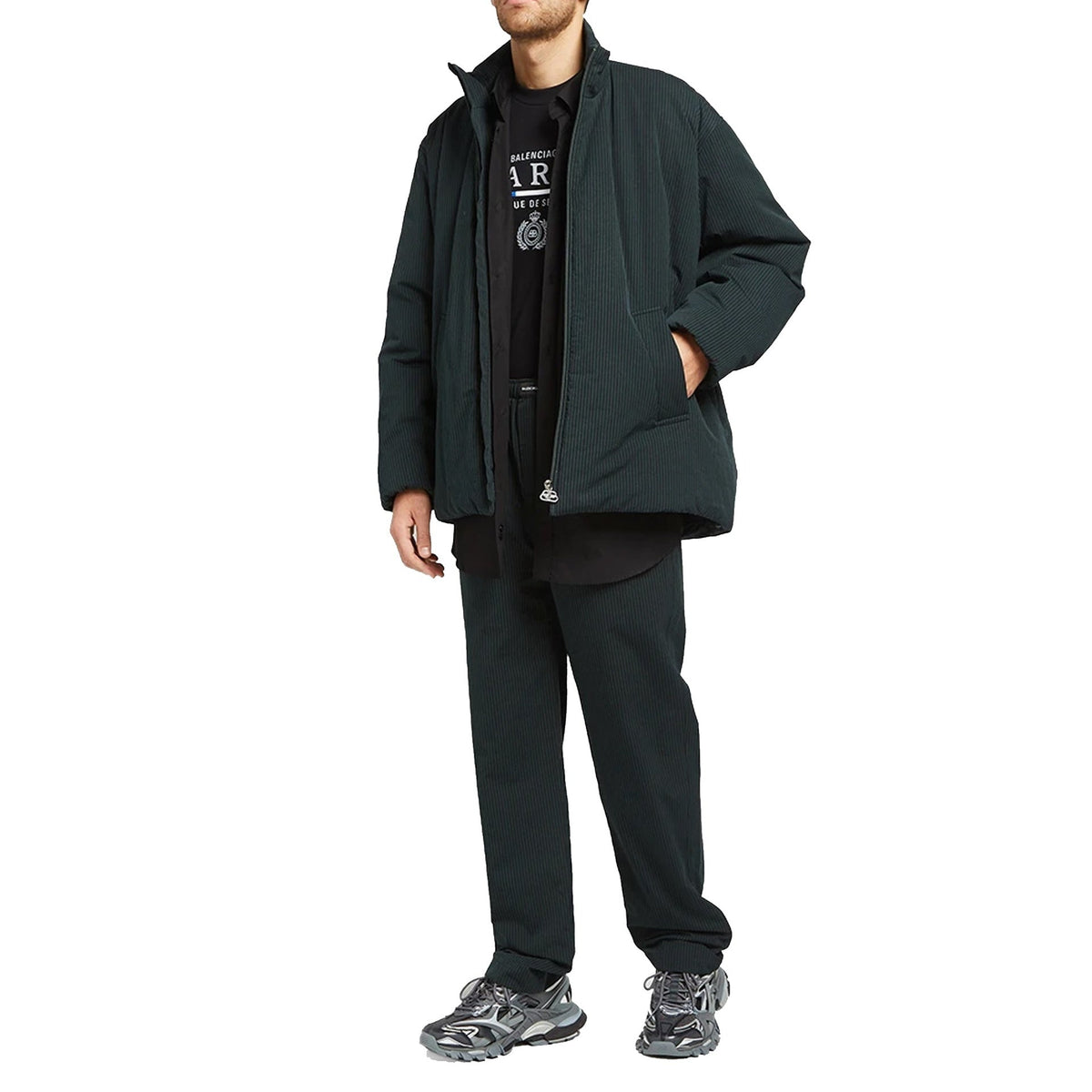 Balenciaga Cantone Logo Jacket Men