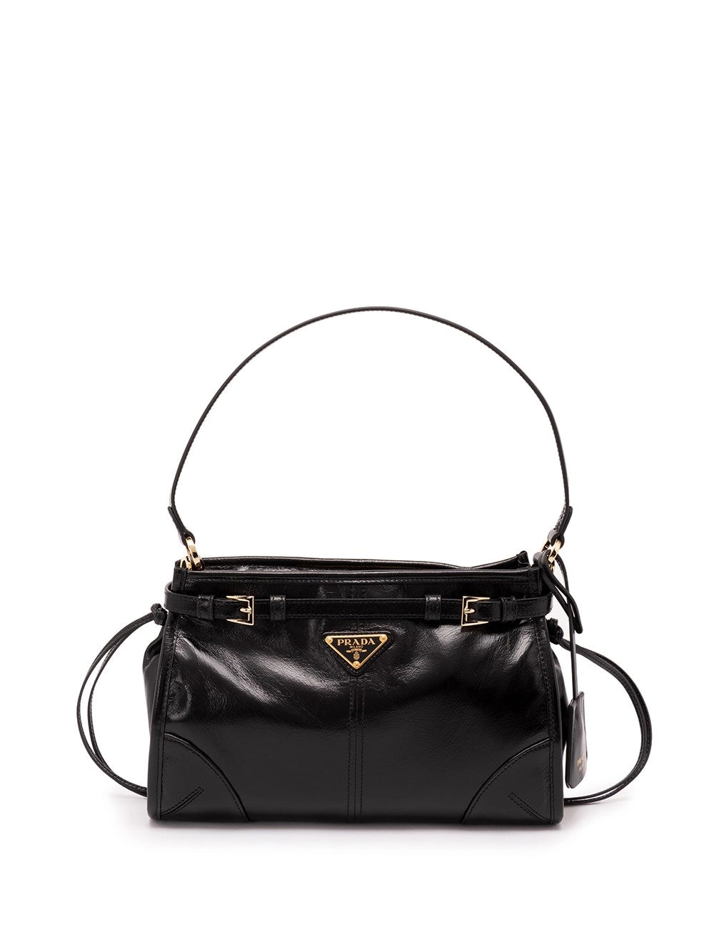 Prada Women Leather Shoulder Bag