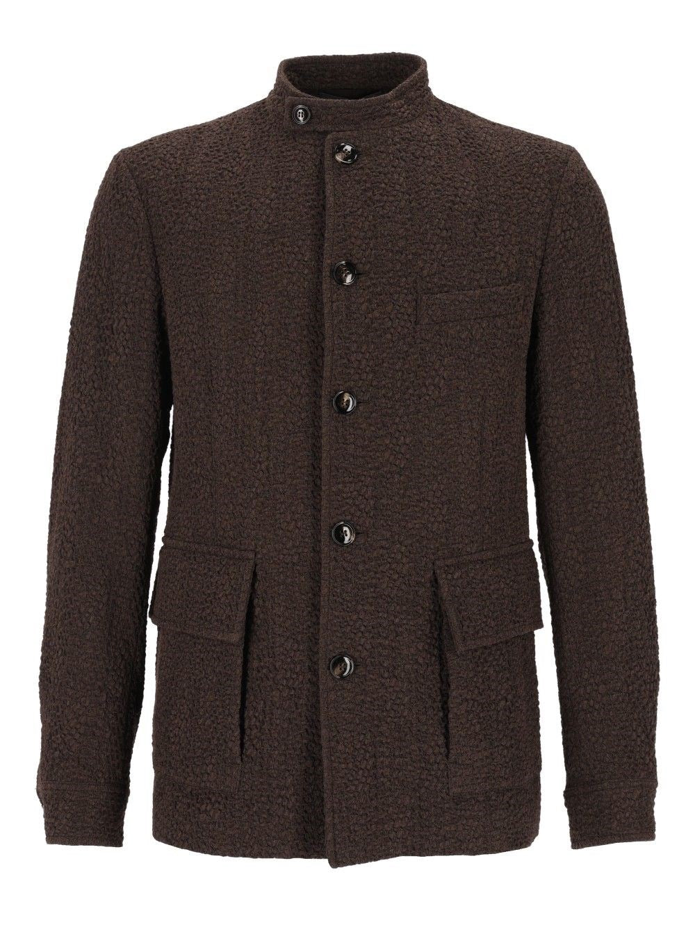 Giorgio Armani Men Mandarin Collar Blazer