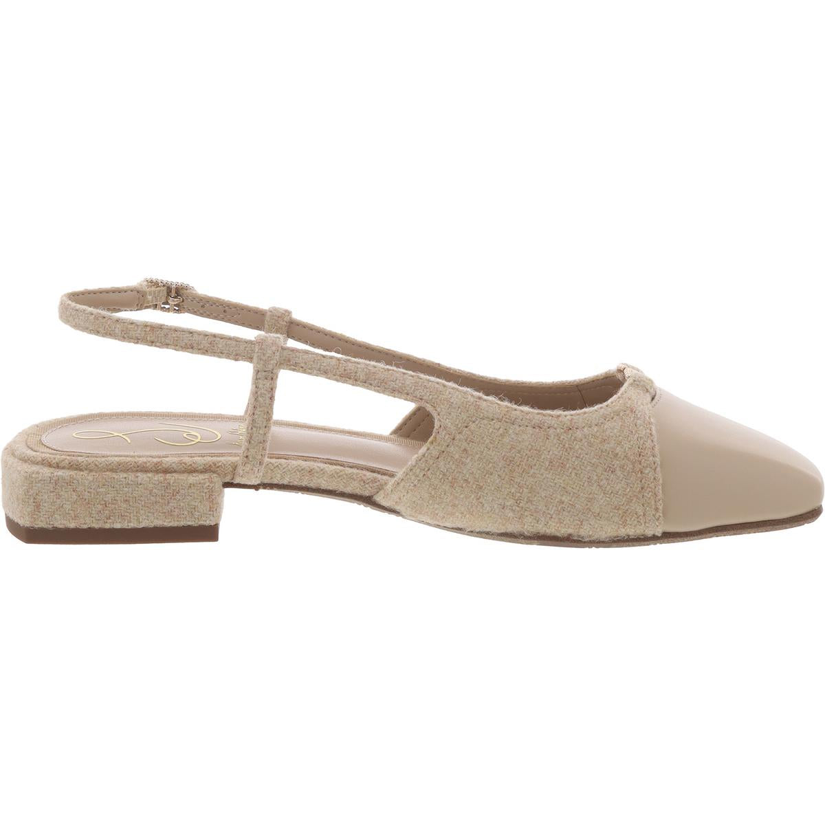 Womens Buckle Ankle Strap Slingback Heels