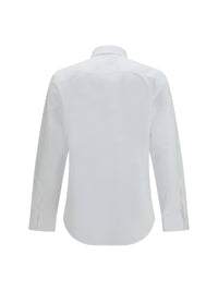 BURBERRY Burberry Men Cotton Shirt With Check Trims