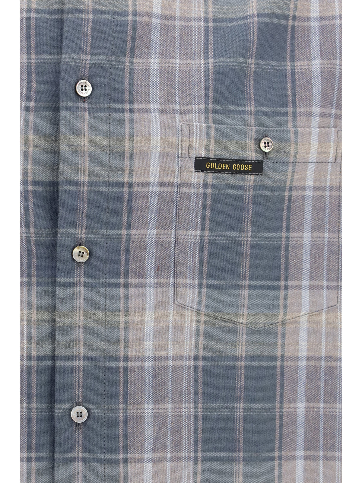 Golden Goose Men Journey Checked Shirt