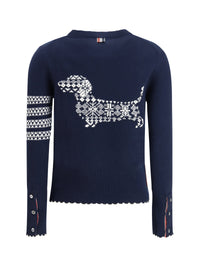 THOM BROWNE Thom Browne Women Holiday Hector Sweater