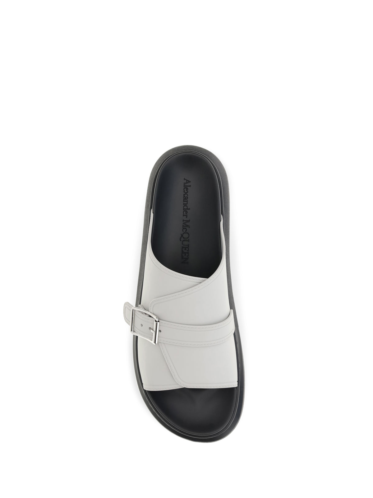 ALEXANDER McQUEEN Alexander Mcqueen Men Buckle Slide Sandals