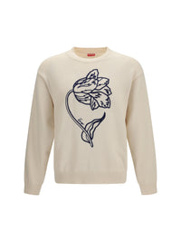 KENZO Kenzo Men Kenzo Tulip Wool And Cotton Sweater