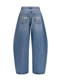 ALEXANDER WANG Alexander Wang Women Crystal Balloon Jeans
