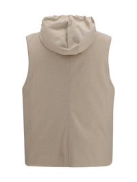 Brunello Cucinelli Men Wool Down Vest