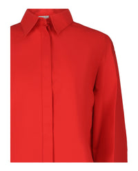 Valentino Valentino Womens Button-Front Shirt