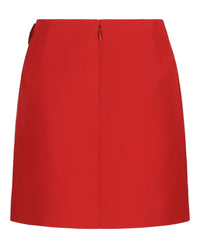 Valentino Womens Crepe Couture Mini Skort