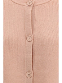 TOTEME Toteme Women Cropped Crewneck Cardigan With Button Fastening