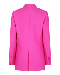 Valentino Womens Wool Blend Double Breasted Blazer