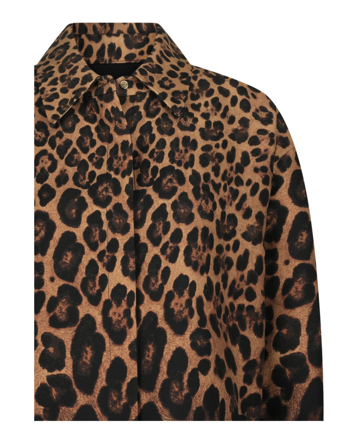 Valentino Valentino Womens Animalier Ombré Shirt Jacket