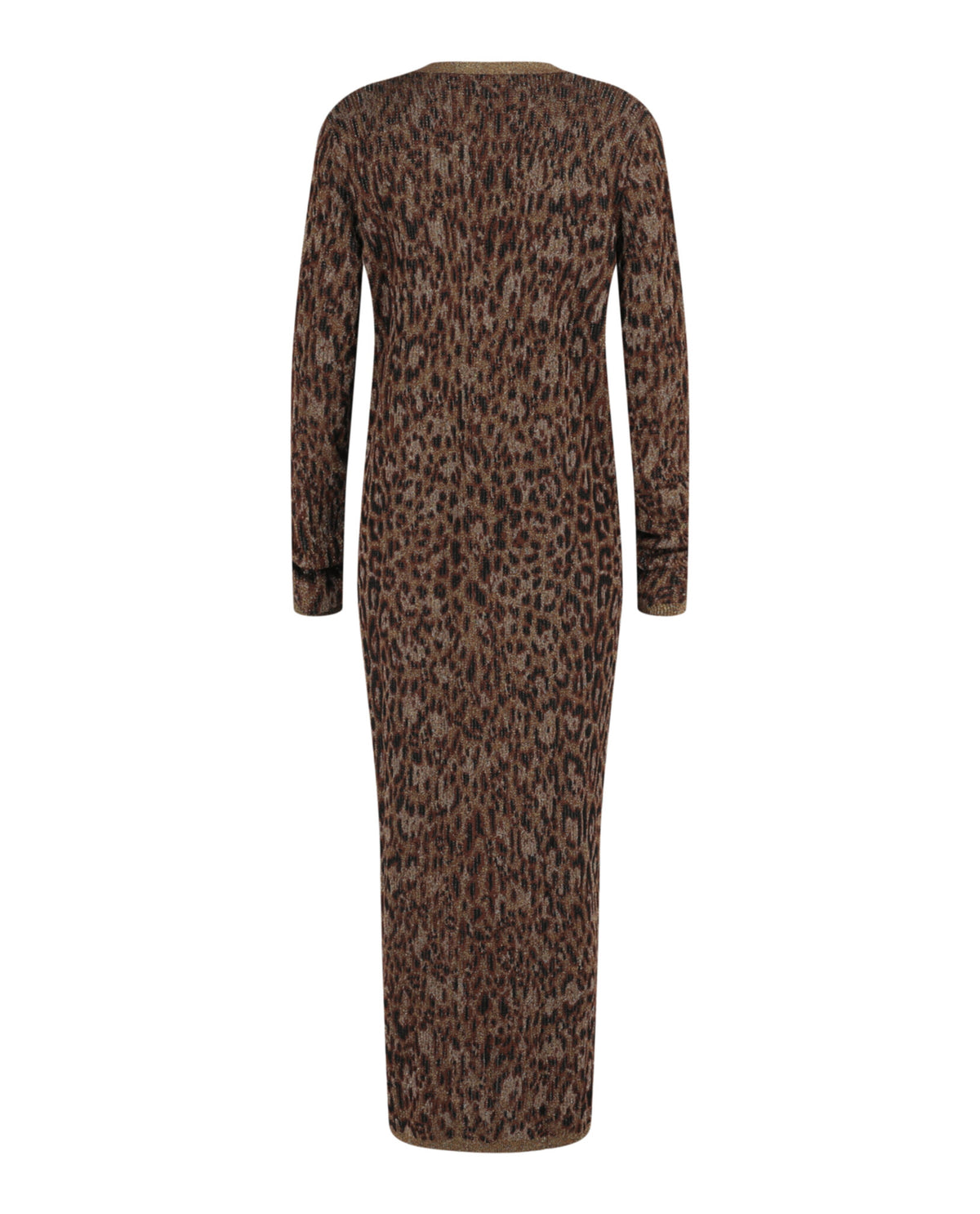 Valentino Womens Animal Print Jacquard-Knit Longline Cardigan