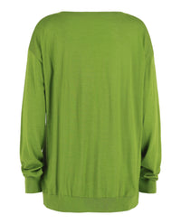 Valentino Womens Cashmere-Silk Blend Sweater