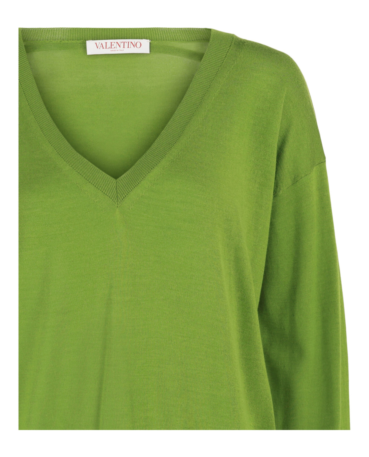 Valentino Womens Cashmere-Silk Blend Sweater