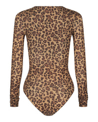 Valentino Valentino Womens Animalier-Print Jersey Bodysuit