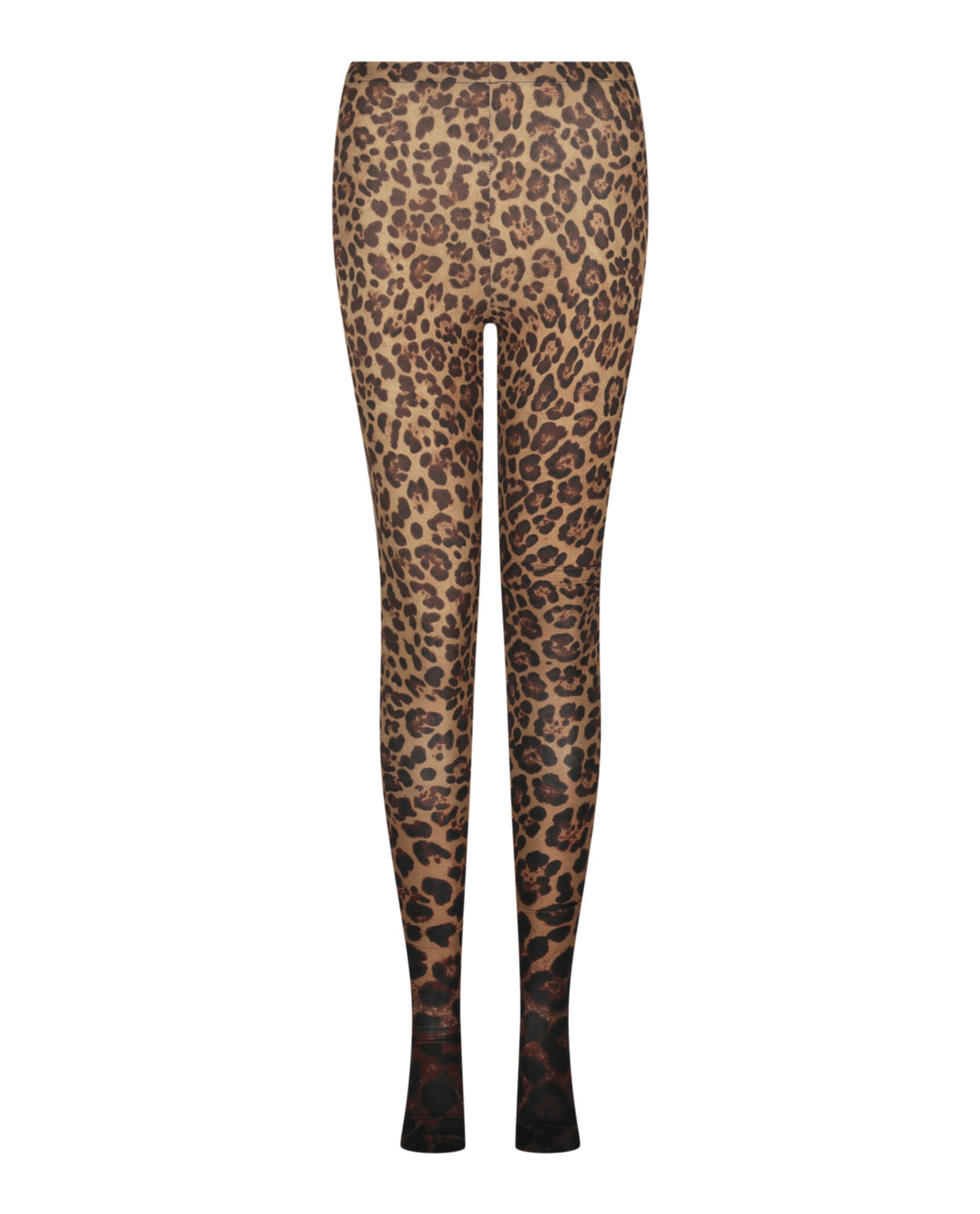 Valentino Valentino Womens Leopard-Print Tights