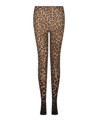 Valentino Valentino Womens Leopard-Print Tights