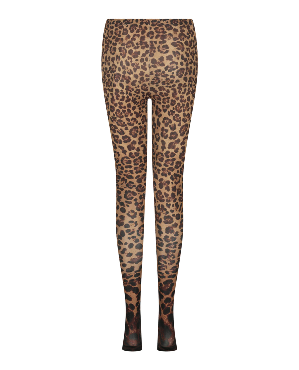 Valentino Valentino Womens Leopard-Print Tights