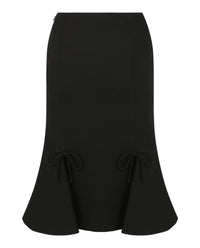 Valentino Womens Ribbon Accent Skirt