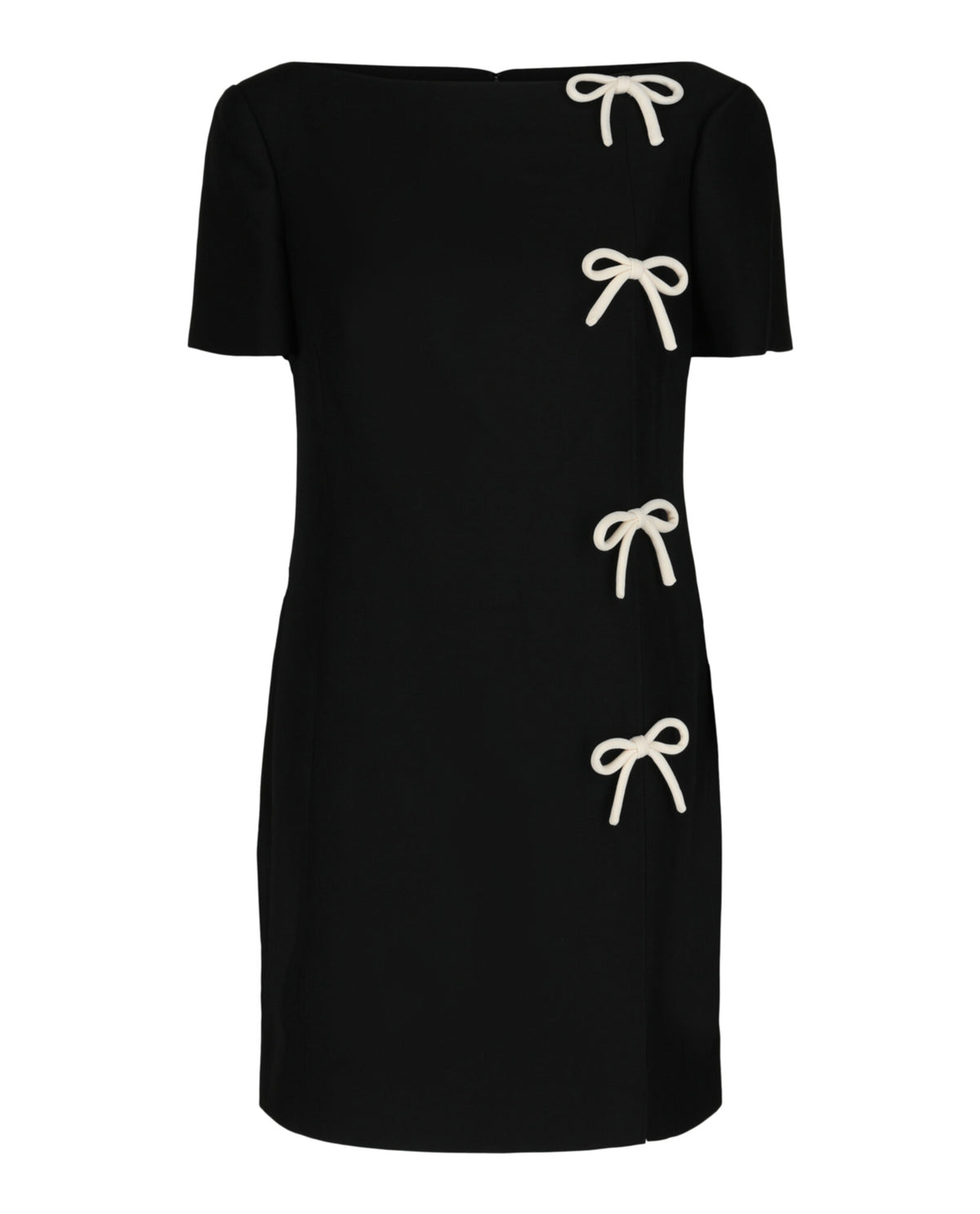 Valentino Valentino Womens Crepe Bow Mini Dress