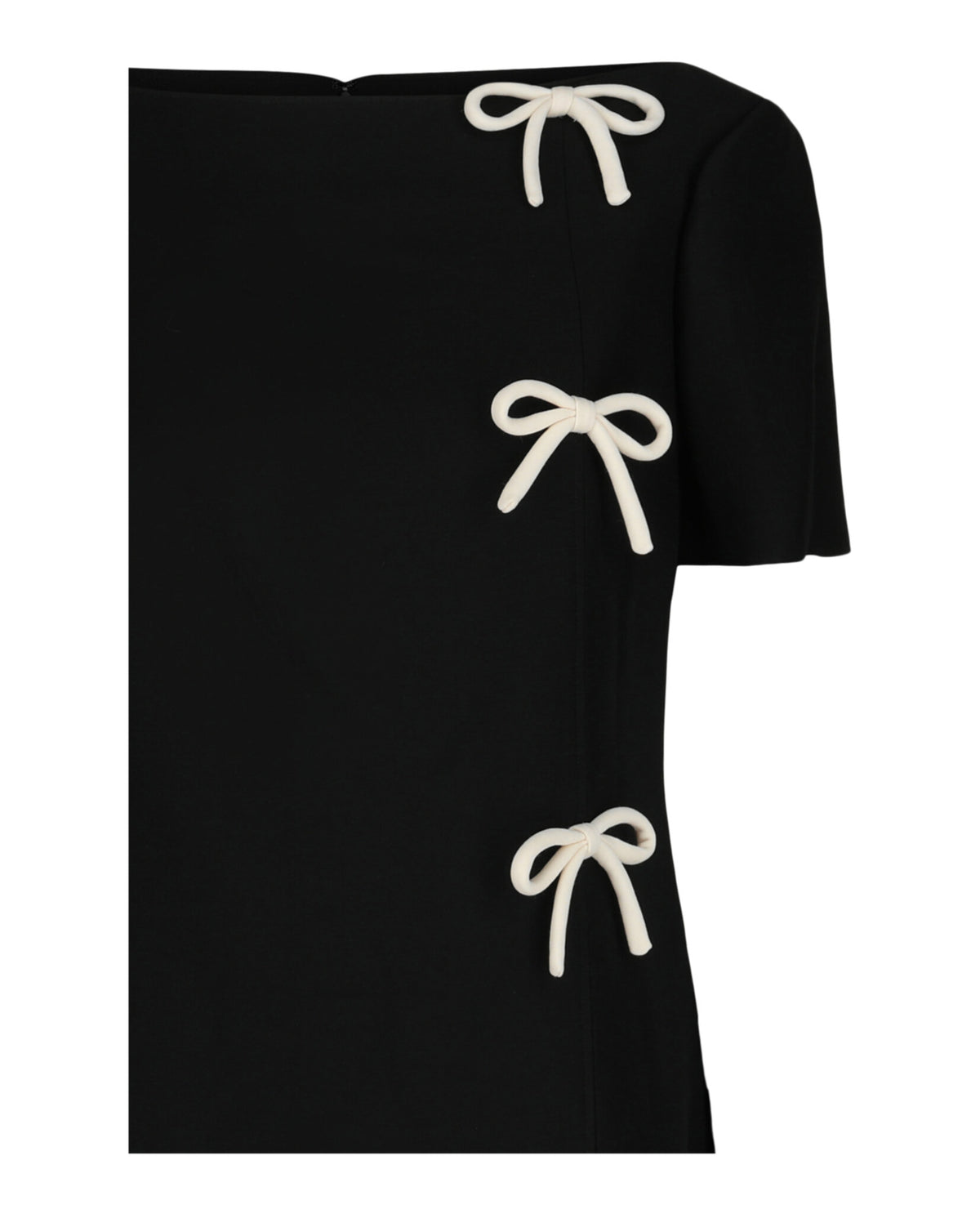Valentino Valentino Womens Crepe Bow Mini Dress