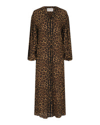 Valentino Womens Escape Leopard Print Kaftan