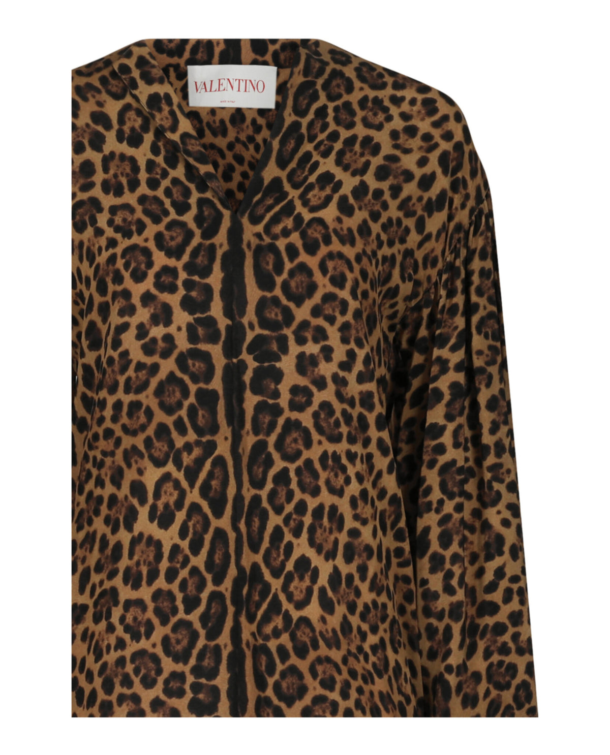 Valentino Womens Escape Leopard Print Kaftan