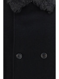 Our Legacy Men Wage Double-Breasted Coat