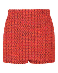 Valentino Womens Tweed VLogo Skort
