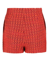 Valentino Womens Tweed VLogo Skort