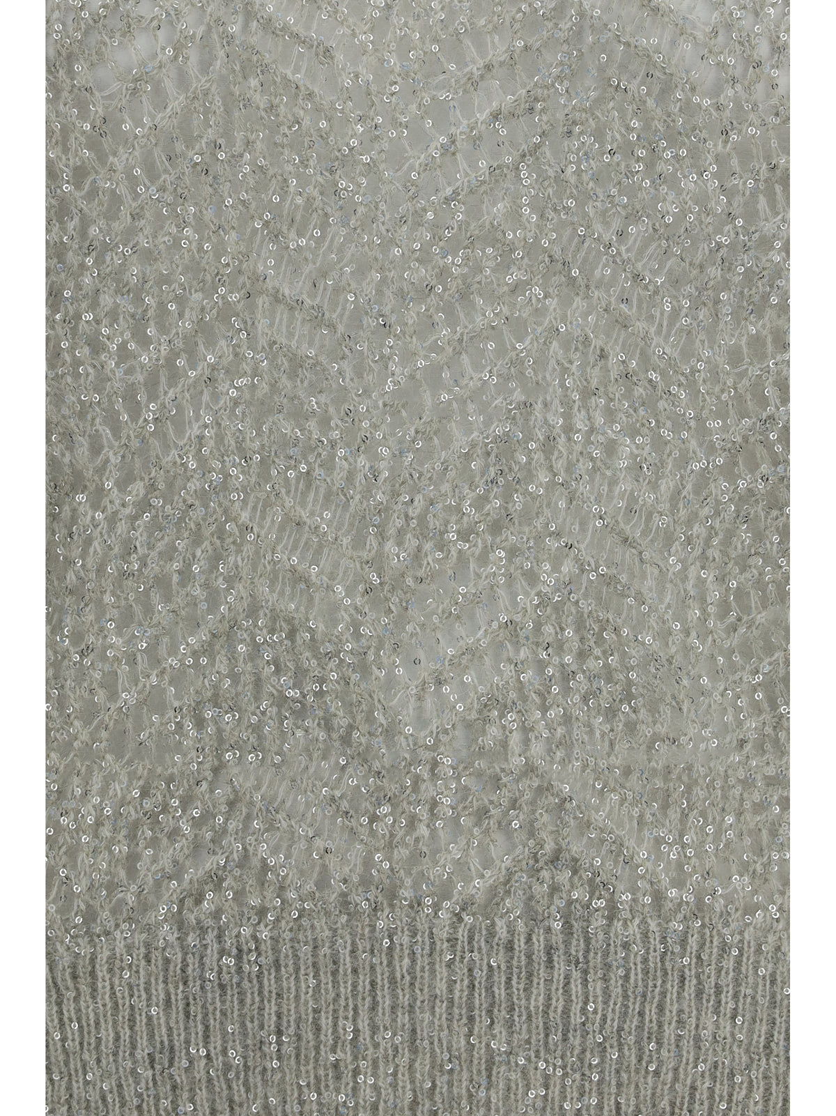 BRUNELLO CUCINELLI Brunello Cucinelli Women Openwork Sequined Crewneck Sweater
