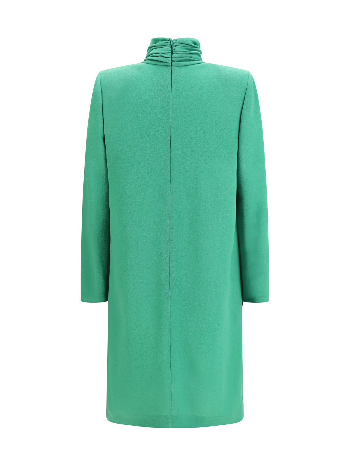 Valentino Women Wool Dress With Knotted Neck