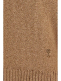 Ami Paris Men Cashmere And Wool Blend Sweater