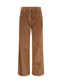Brunello Cucinelli Women Straight Velvet Pants