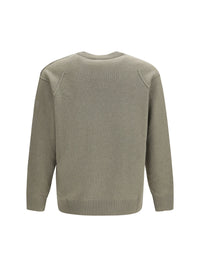 C.P. COMPANY C.P. Company Men Grs Lambswool Crewneck Sweater