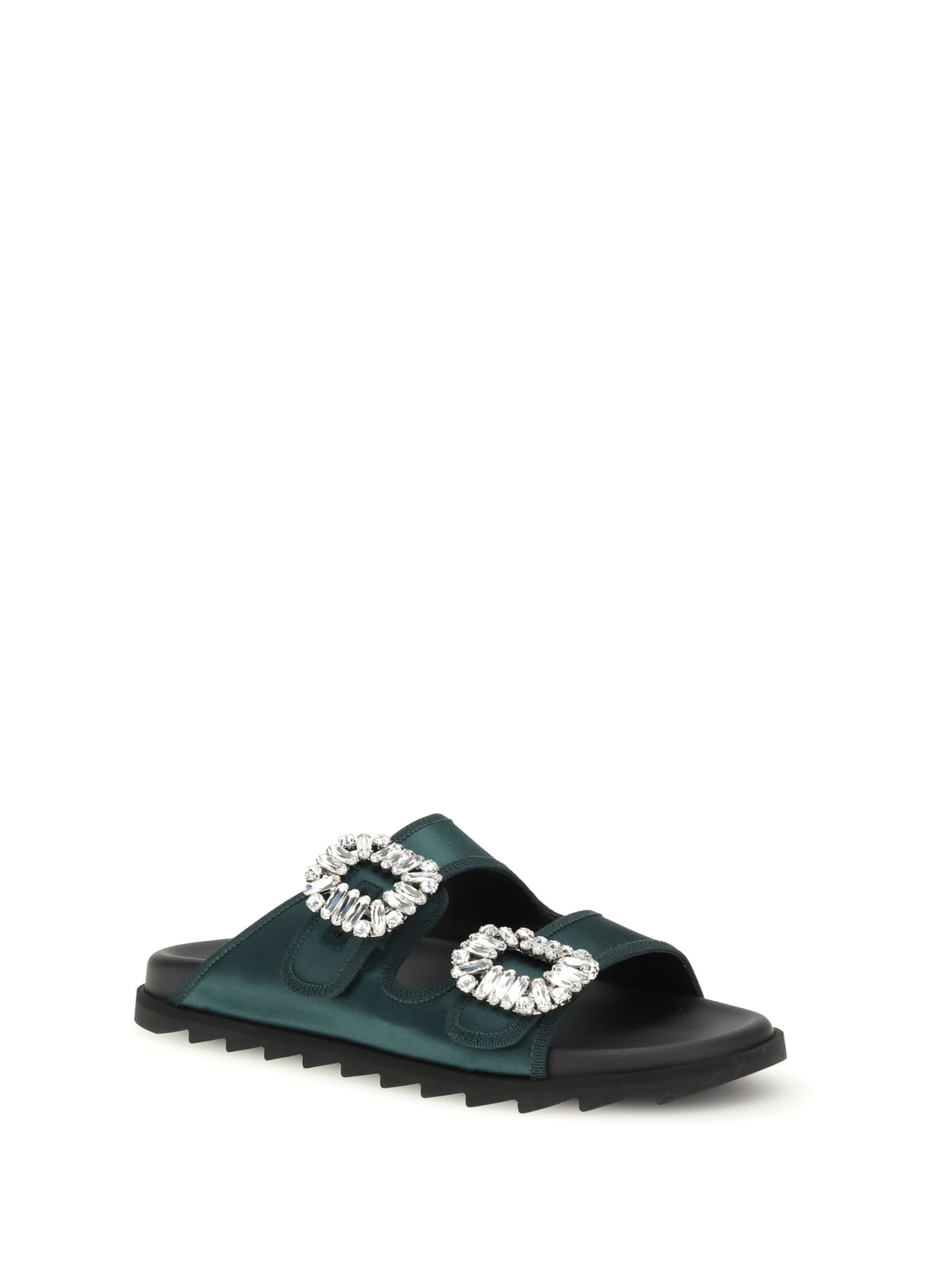 ROGER VIVIER Roger Vivier Women Slidy Viv Sandals With Strass