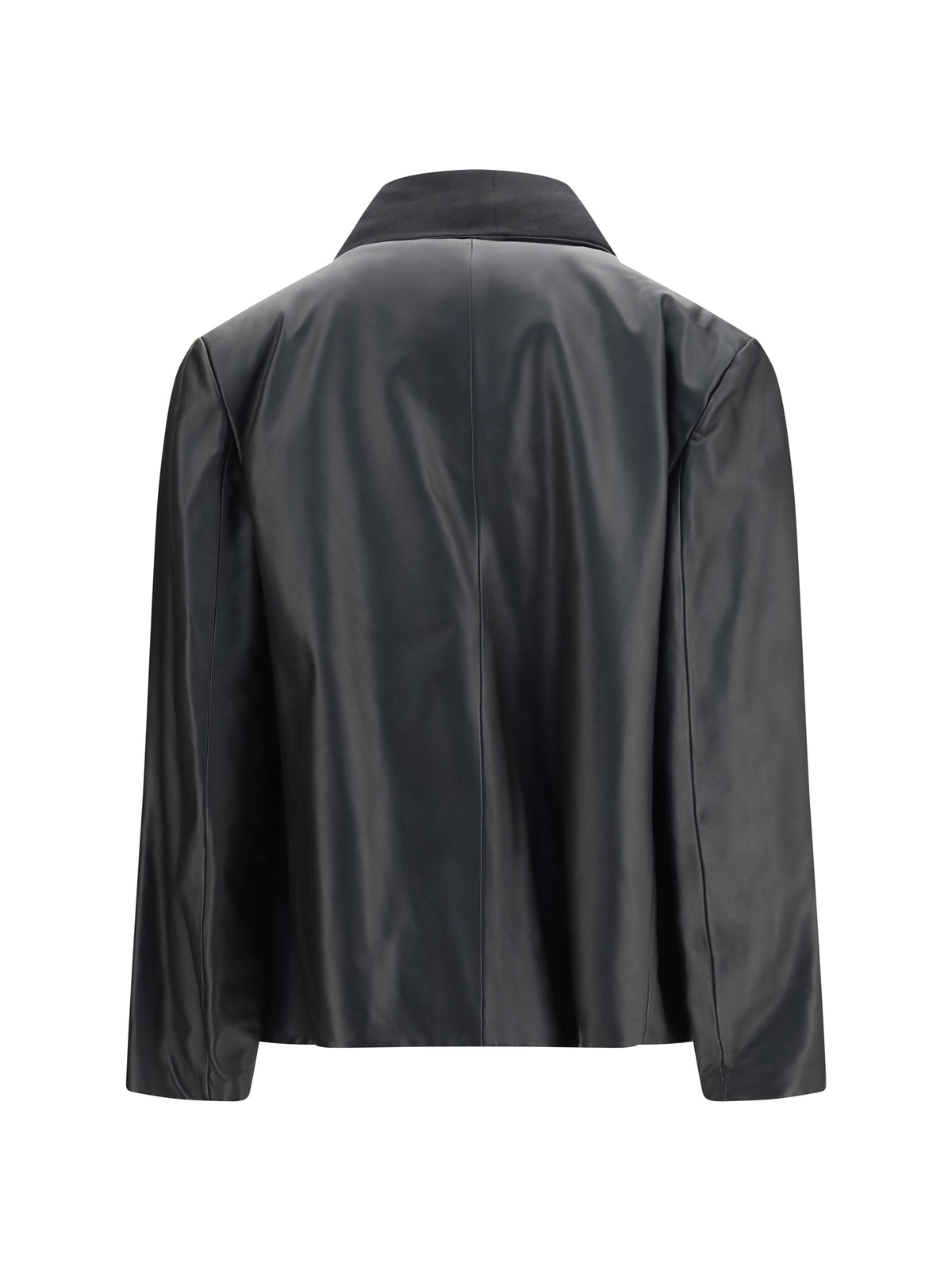 Toteme Women Scarf Leather Jacket