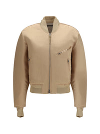 Tom Ford Women Satin Aviator Bomber Jacket
