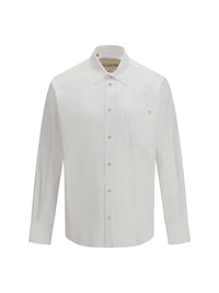 VALENTINO Valentino Men Light Cotton Oxford Shirt With Vgold