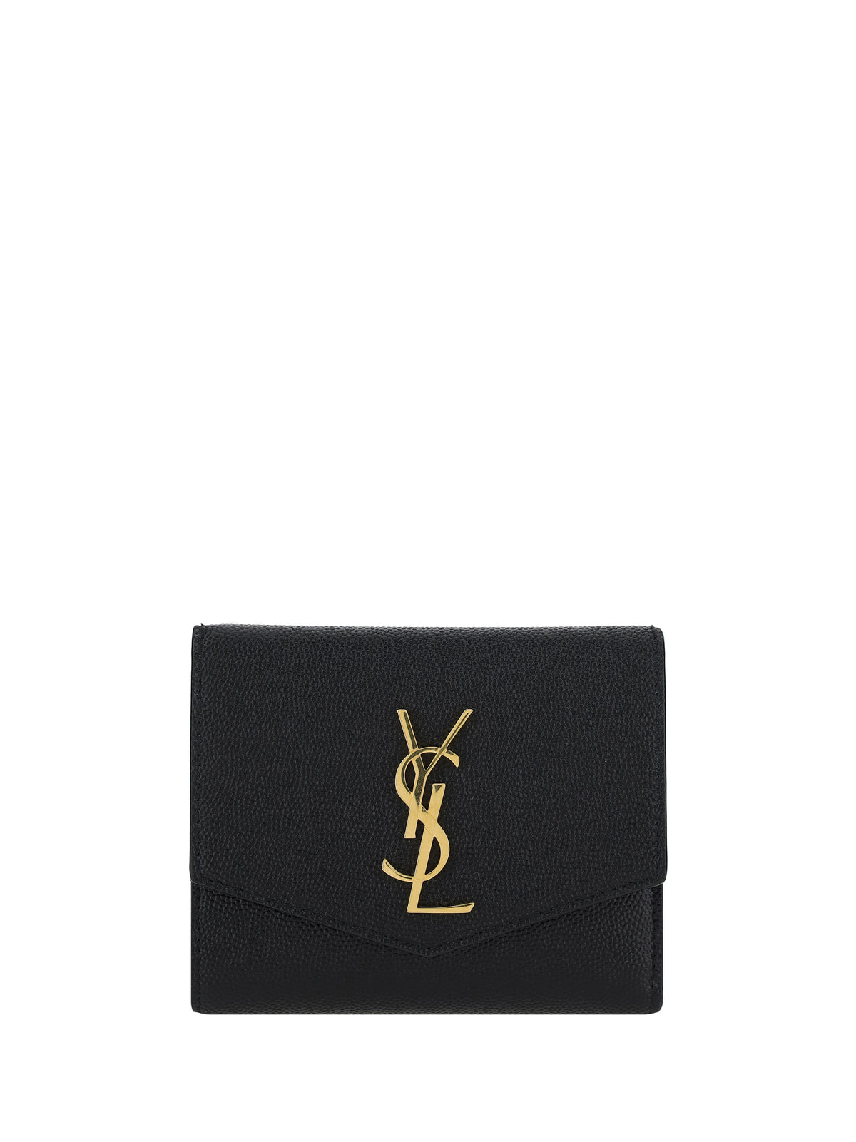 Saint Laurent Women Cassandre Leather Wallet