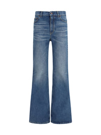CHLOÉ Chloé Women Jeans Flared In Organic Cotton Denim