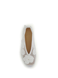 GANNI Ganni Women Jenny Mesh Ballerinas