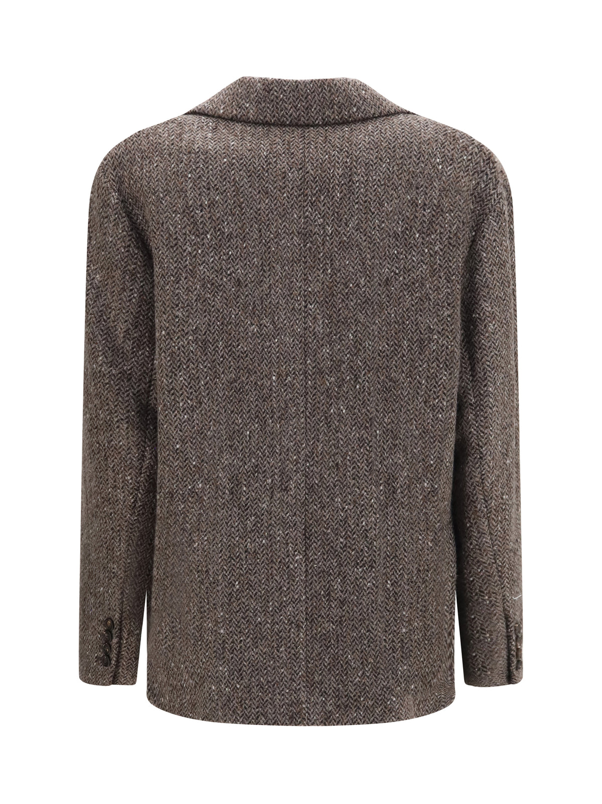 Brunello Cucinelli Women Single-Breasted Virgin Wool Blend Jacket
