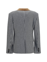 TOM FORD Tom Ford Women Houndstooth Cashmere Jacket