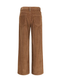 Brunello Cucinelli Women Straight Velvet Pants