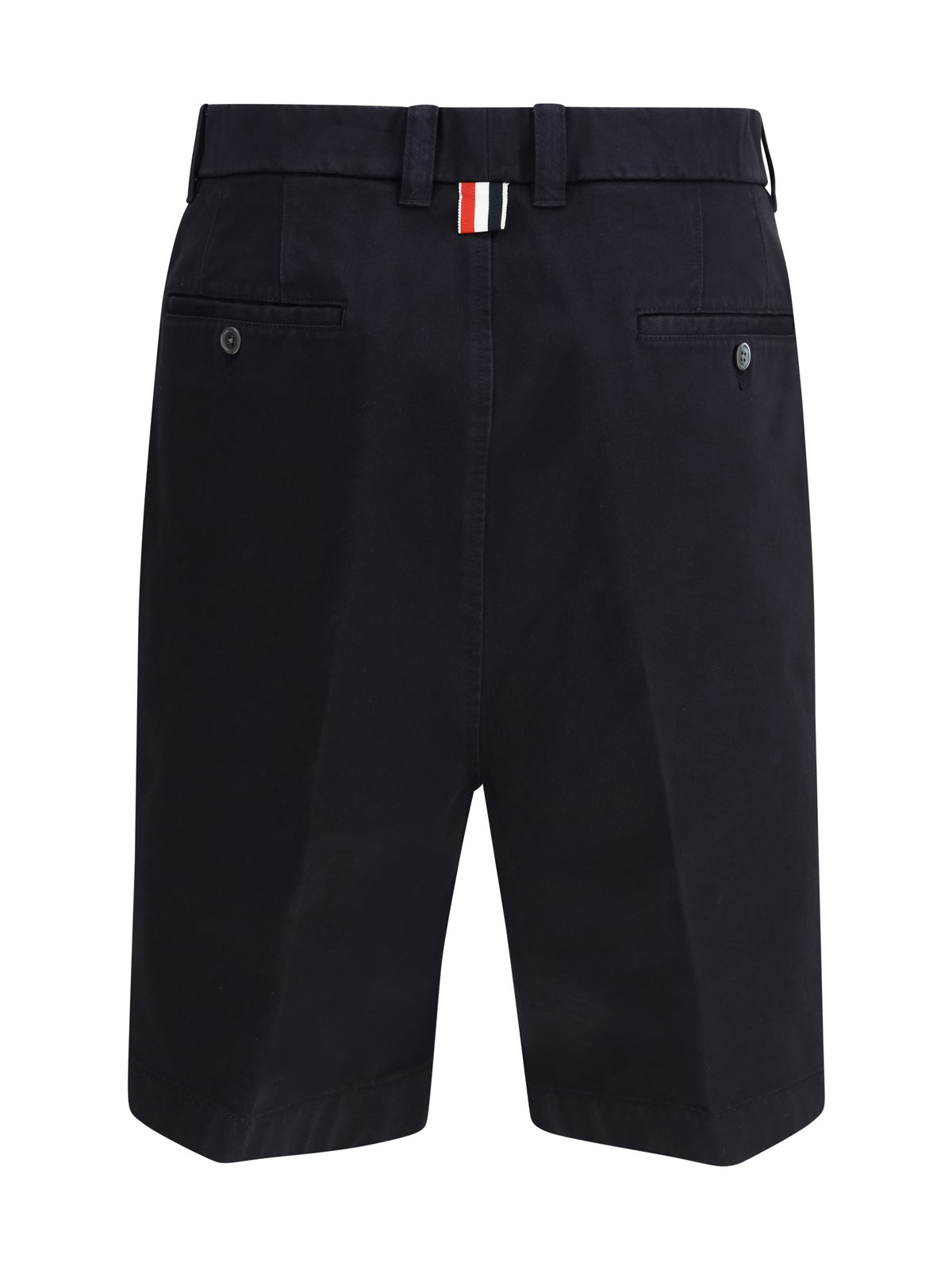 Thom Browne Men Typewriter Cloth Utility Chino Shorts