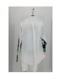 DIOR HOMME Dior Homme Men Dior Riviera Camicia Bianca
