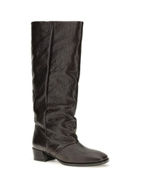 P.A.R.O.S.H. Women High Leather Boots
