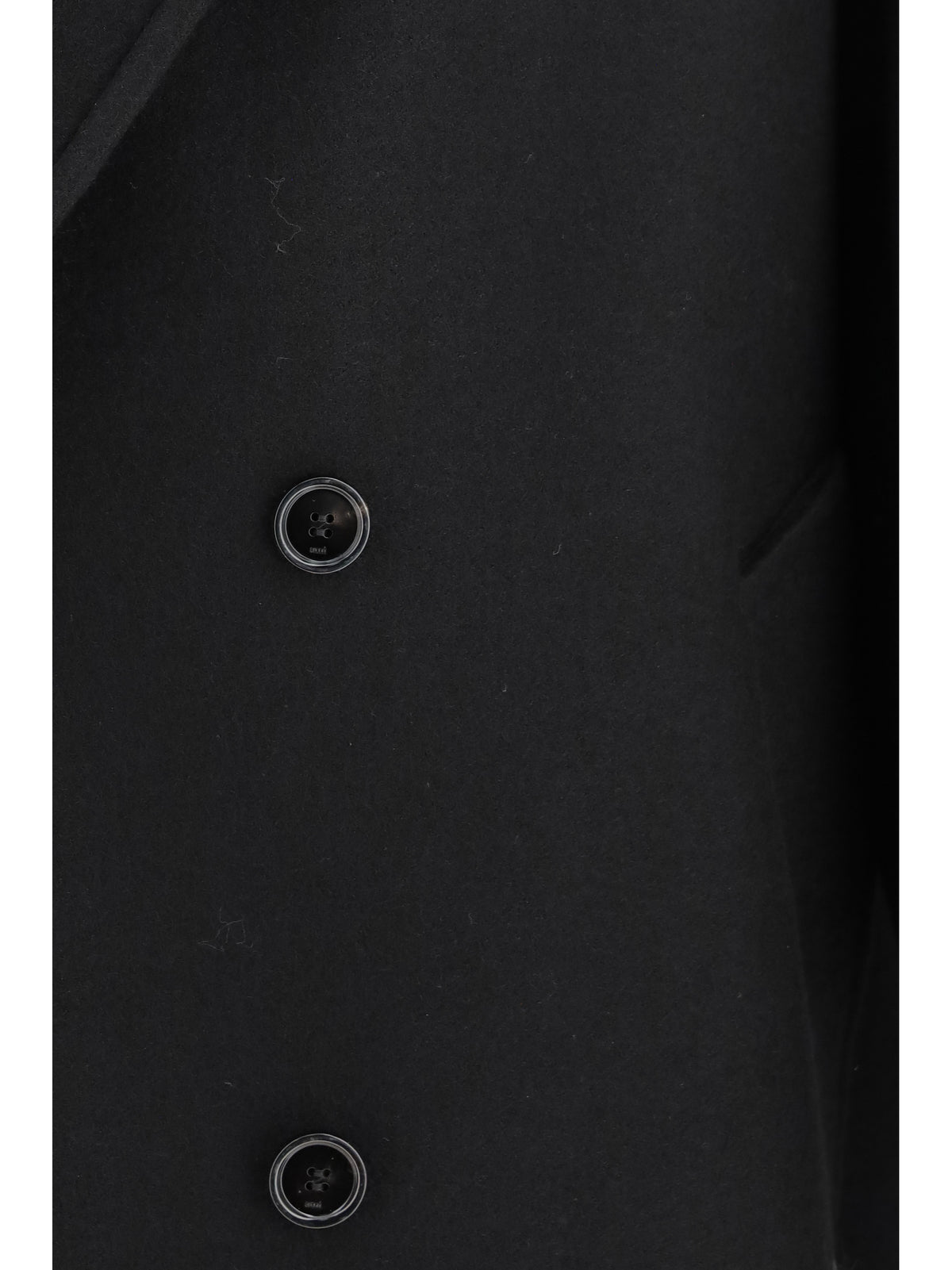 AMI PARIS Ami Paris Men Long Double Breasted Wool Coat